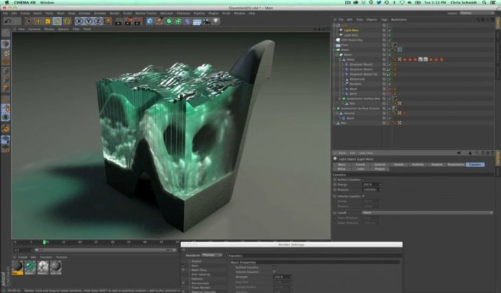 Crear Gráficos y Animaciones 3D con Cinema 4D