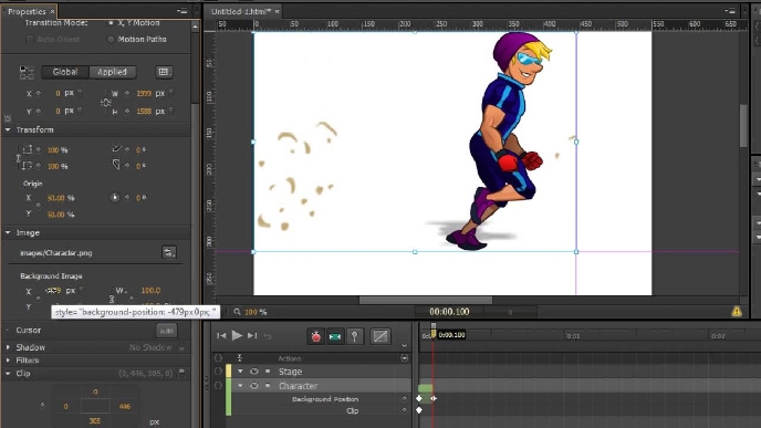 Adobe Edge Animate, Crea animaciones Web Interactivas