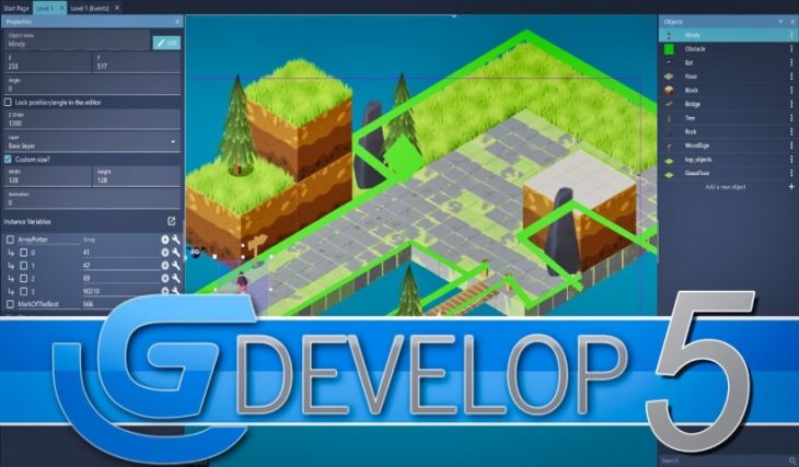 Gdevelop 5 para el Desarrollo de Juegos